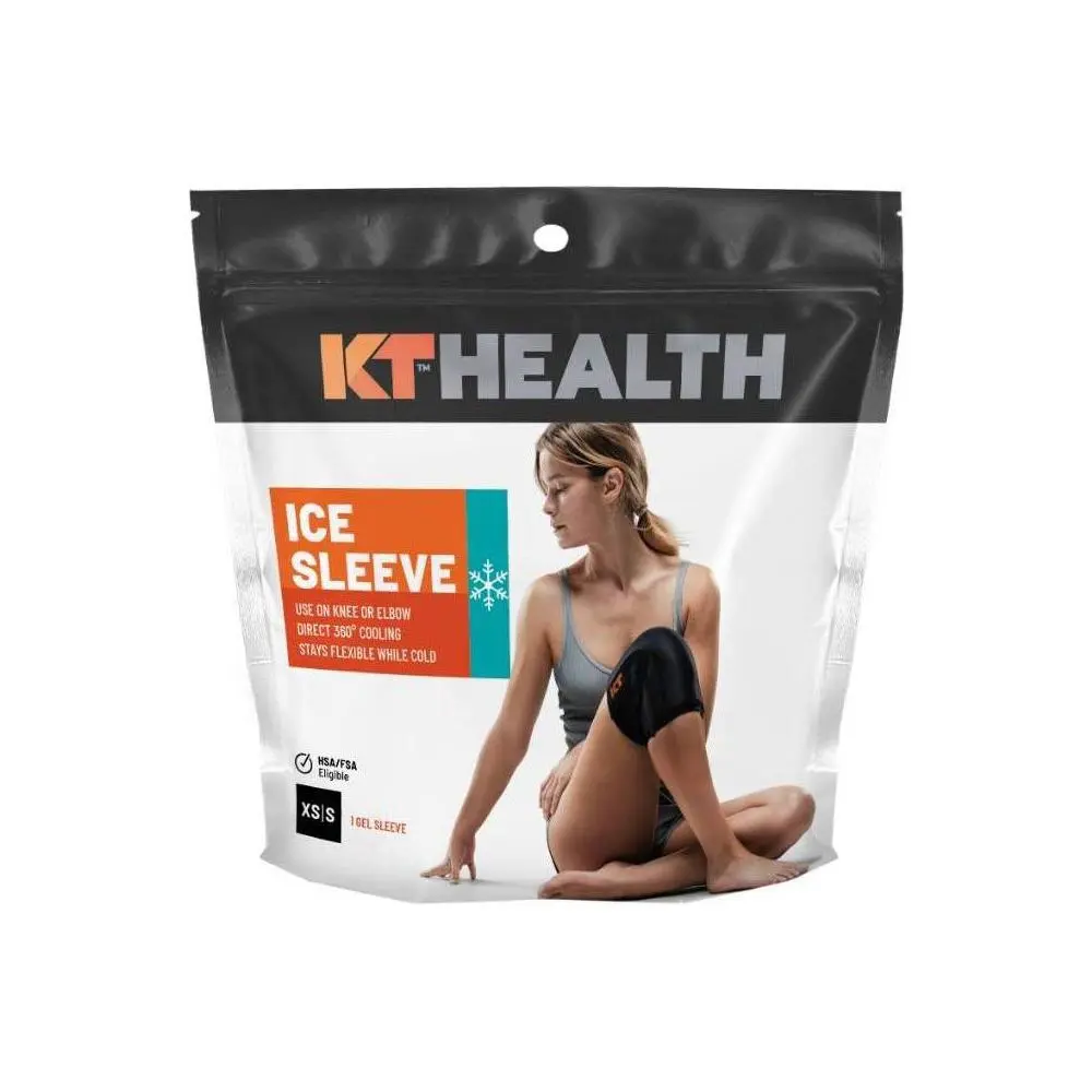 KT Tape Health Ice Sleeve- Sleeve Reusable Cold Therapy XS/S