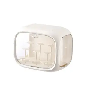 Blind box storage display stand, space capsule storage box, figurine display case, acrylic plastic display cabinet, Bubble Mate display box