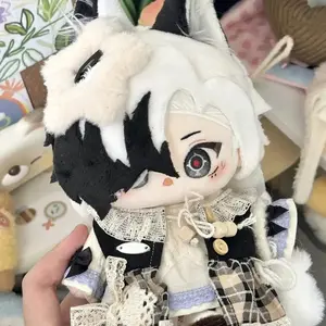 Anime Game Boothill Honkai: Star Rail Monster Plush Doll Body Dress Up Stuffed Plushie Toys Figures 20cm Cosplay Xmas Gift