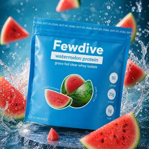 FEWDIVE Grass-Fed Whey Protein Isolate | Pure Protein — 20g Protein, 80 Calories, 0 Added Sugar | 8 Flavors to Choose From
