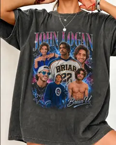 [Made in USA] Bootleg John Logan Briar Shirt, Off-Campus Crewneck, Vintage Hockey Romance Tee, Briar Hockey Team Shirt, Elle Kennedy Reader Gift, Briar University Sports Romance Gift Casual Wear