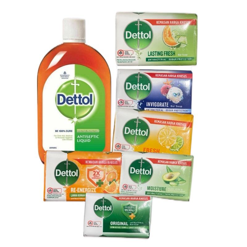 Dettol Antiseptic Liquid 500ml, 750 ml, 1 litre bottle &  100g Soap Bars Original Formula Skin Repair Cleanser Cleansing Dove Soap Face. Choose Below. Body Care