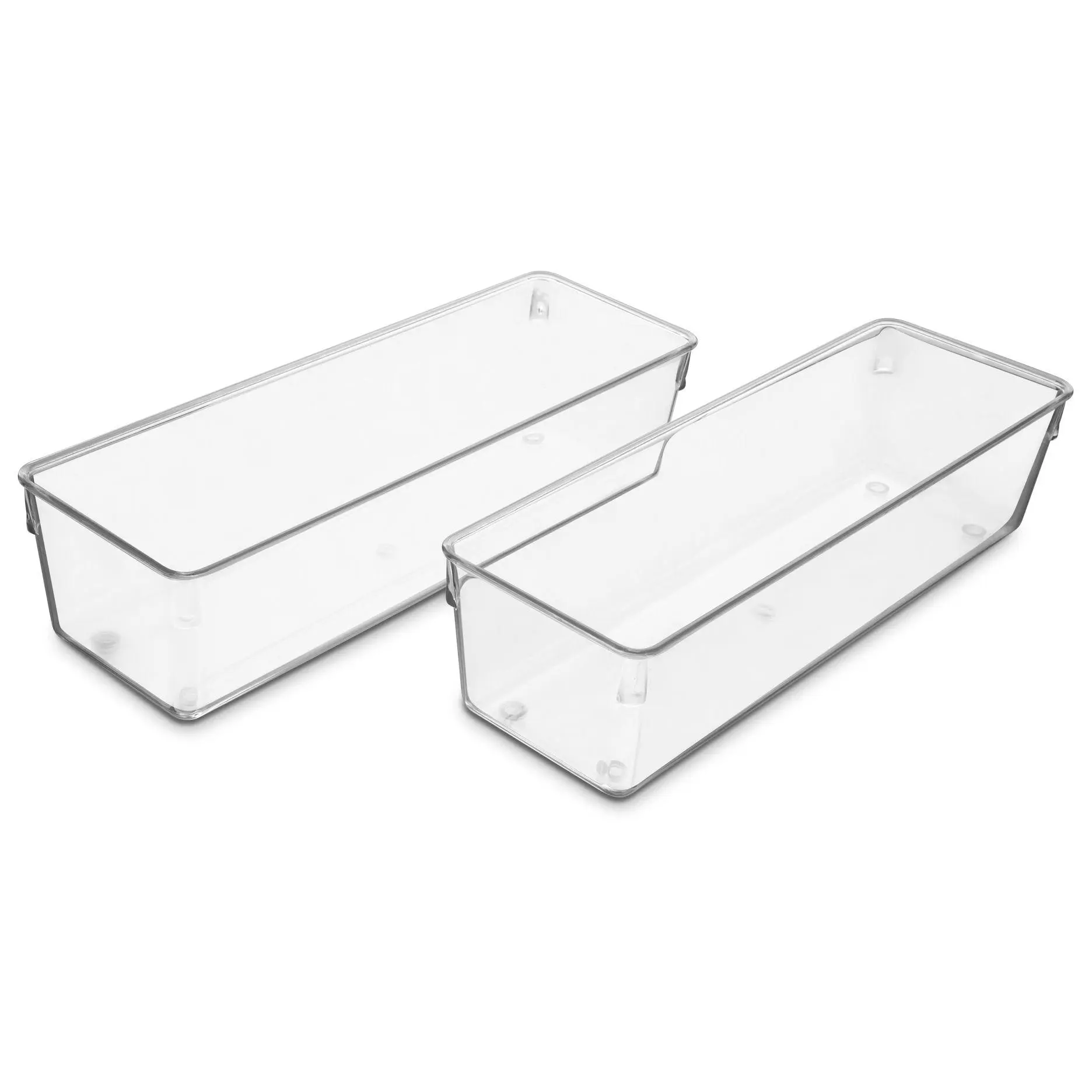 Sorbus Clear Drawer Organizer 2 Pack Sorbus Clear Drawer Organizer 2 Pack