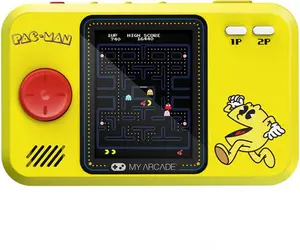 PAC-MAN Pocket Player Pro Handheld Portable Gaming System  [PORTABLE MICRO ARCADE PLAYER]