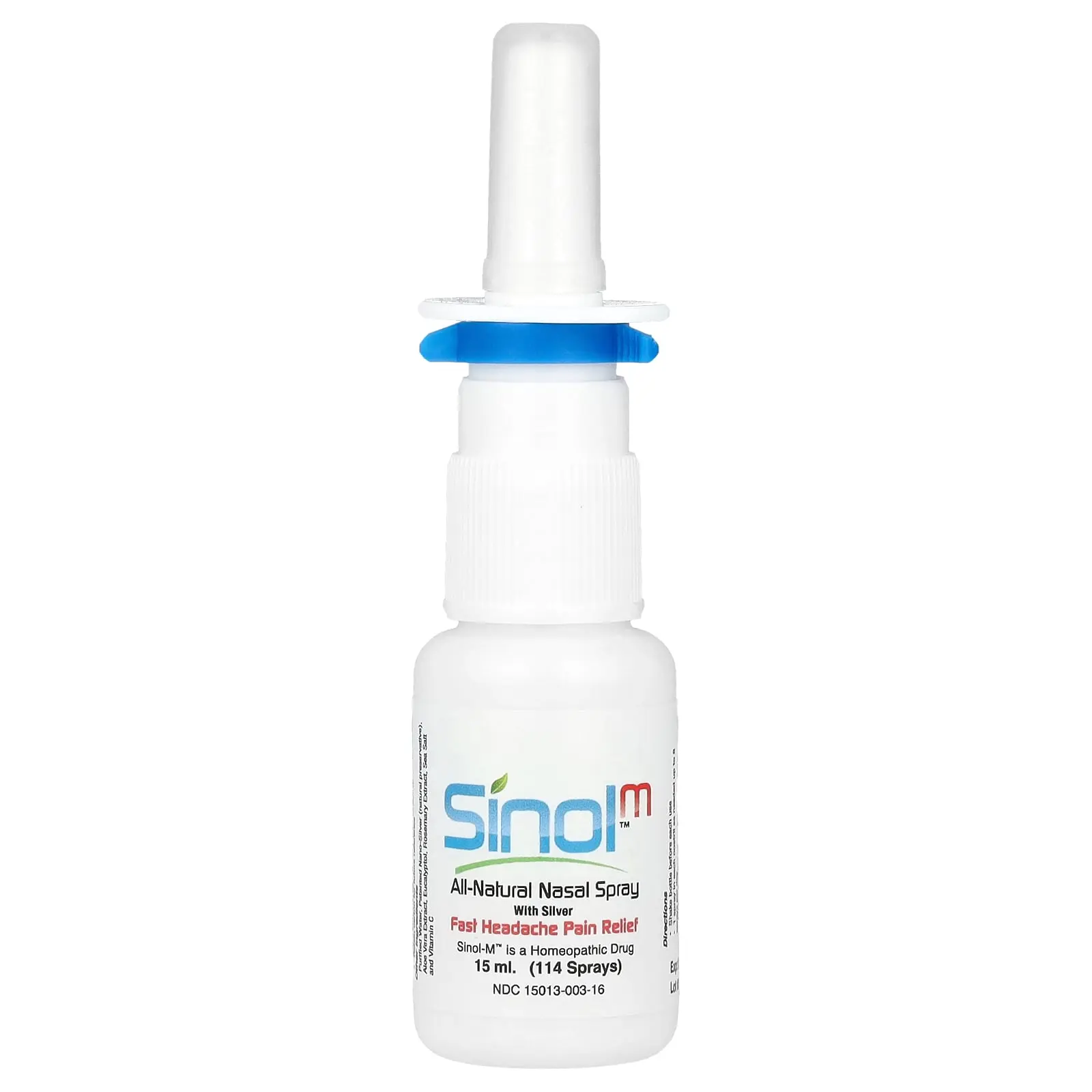 Sinol SinolM™, All-Natural Nasal Spray, Fast Headache Relief, 15 ml | HSA/FSA Eligible