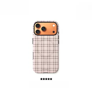 New checkered iPhone 17 Pro Max phone case with imported film for iPhone