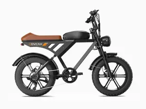 Movcan V30 Electric Bike 1000W Motor 28MPH Top Speed 7 Speed Gear Electric Motorcycle Bikes