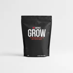 XWERKS Grow 100% New Zealand Grass-Fed Whey Protein Isolate - Pure, High Protein, Low Carb, Keto-Friendly, Soy & Gluten-Free, 2 lbs - Nutrition