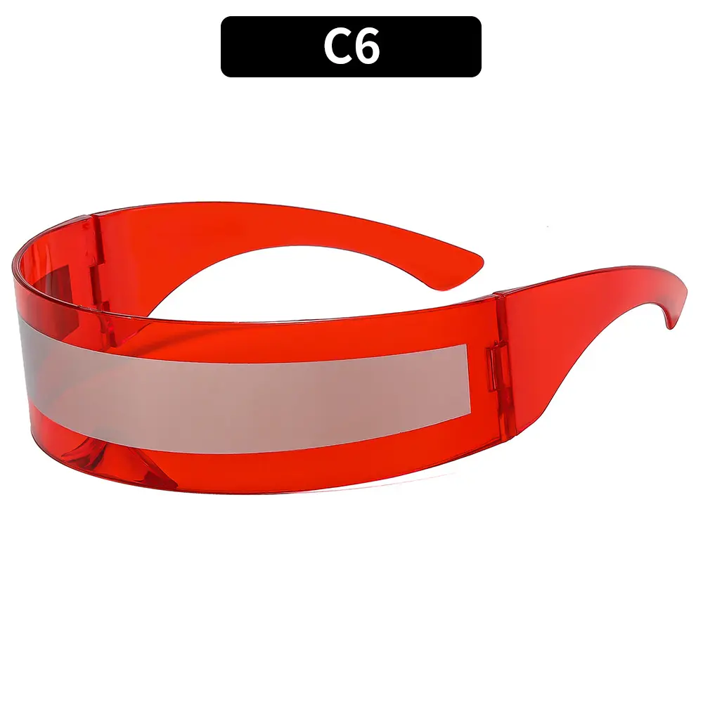 C6-Red Frame White Mercury