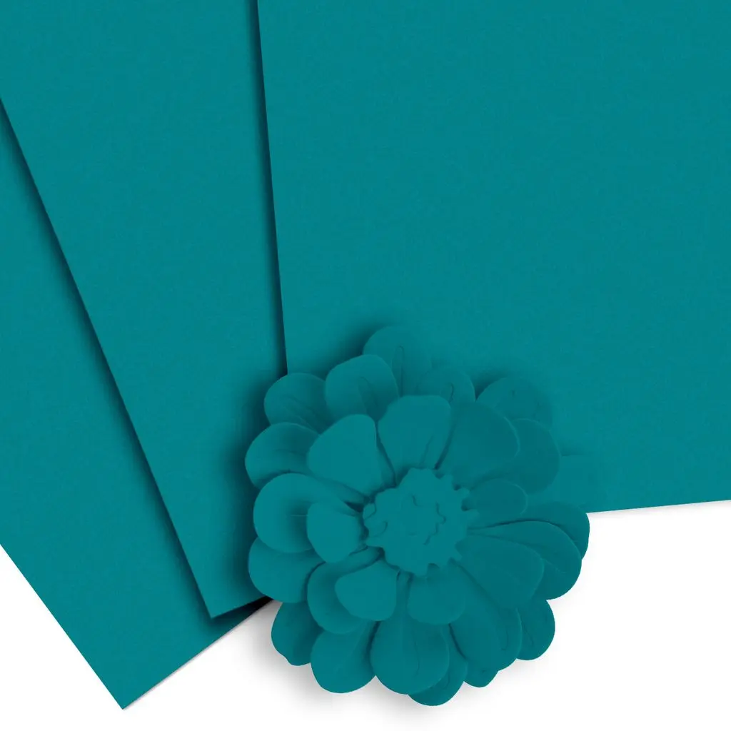 Crafty Necessities: Teal Cave Cardstock (10 sheets/set)