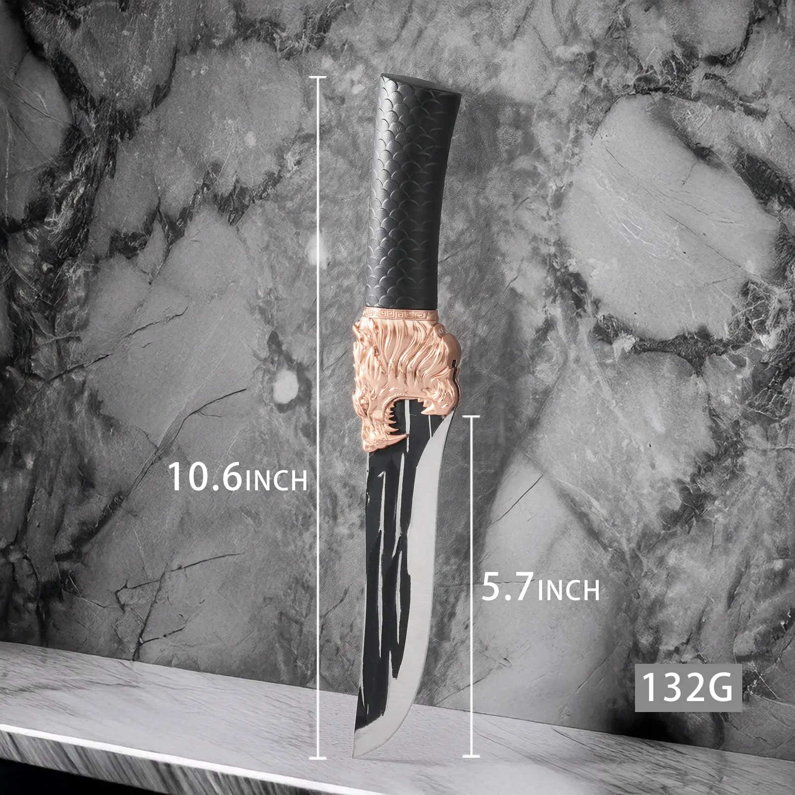 Two-piece set Multi-purpose knife Tap design With sheath Meat cleaver Vegetable knife Boning knife Fruit knife Steak knife Outdoor camping knife Premi