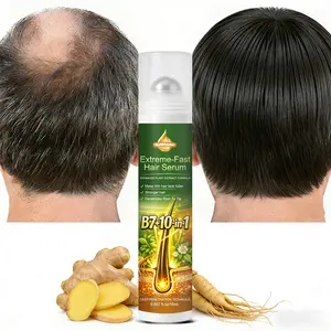 Biotin Caffeine Hair Root Essence Liquid, Precision Dropper, Lightweight Texture, No Residue, Suitable for Thin Curly Flat Hair, Haircare