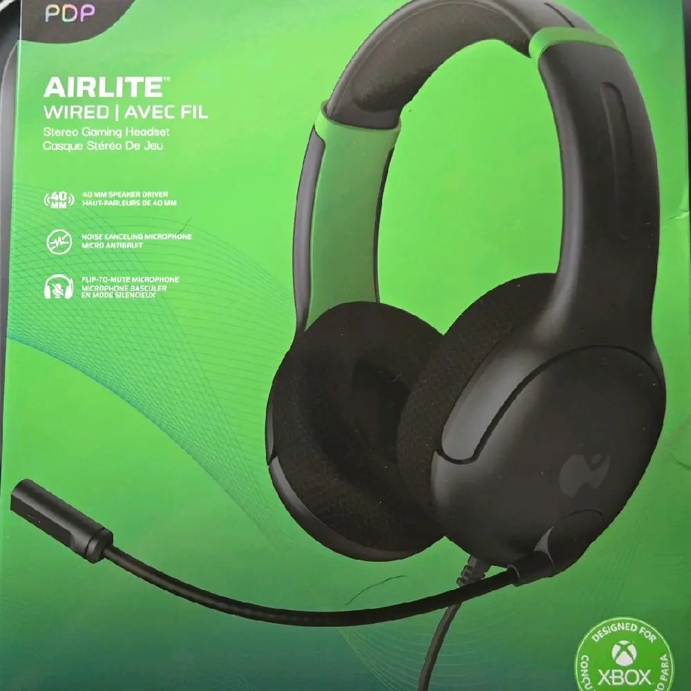 PDP Airlite Headset wired with mic