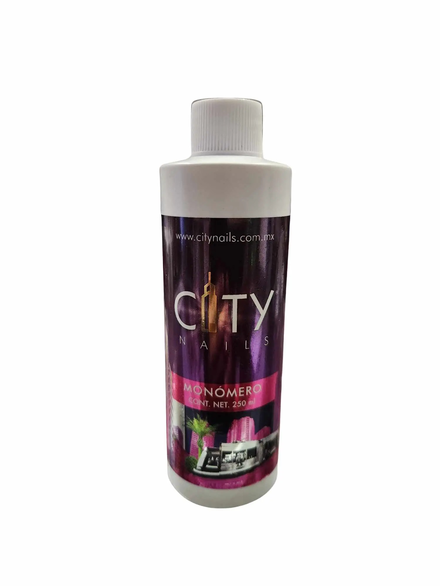City Nails 8oz Low-Aroma Acrylic Monomer Liquid - Nail Extension Art Tool & Supply for Detailed Work & Multi-Purpose Use, Nail Design, Diy Nails Art