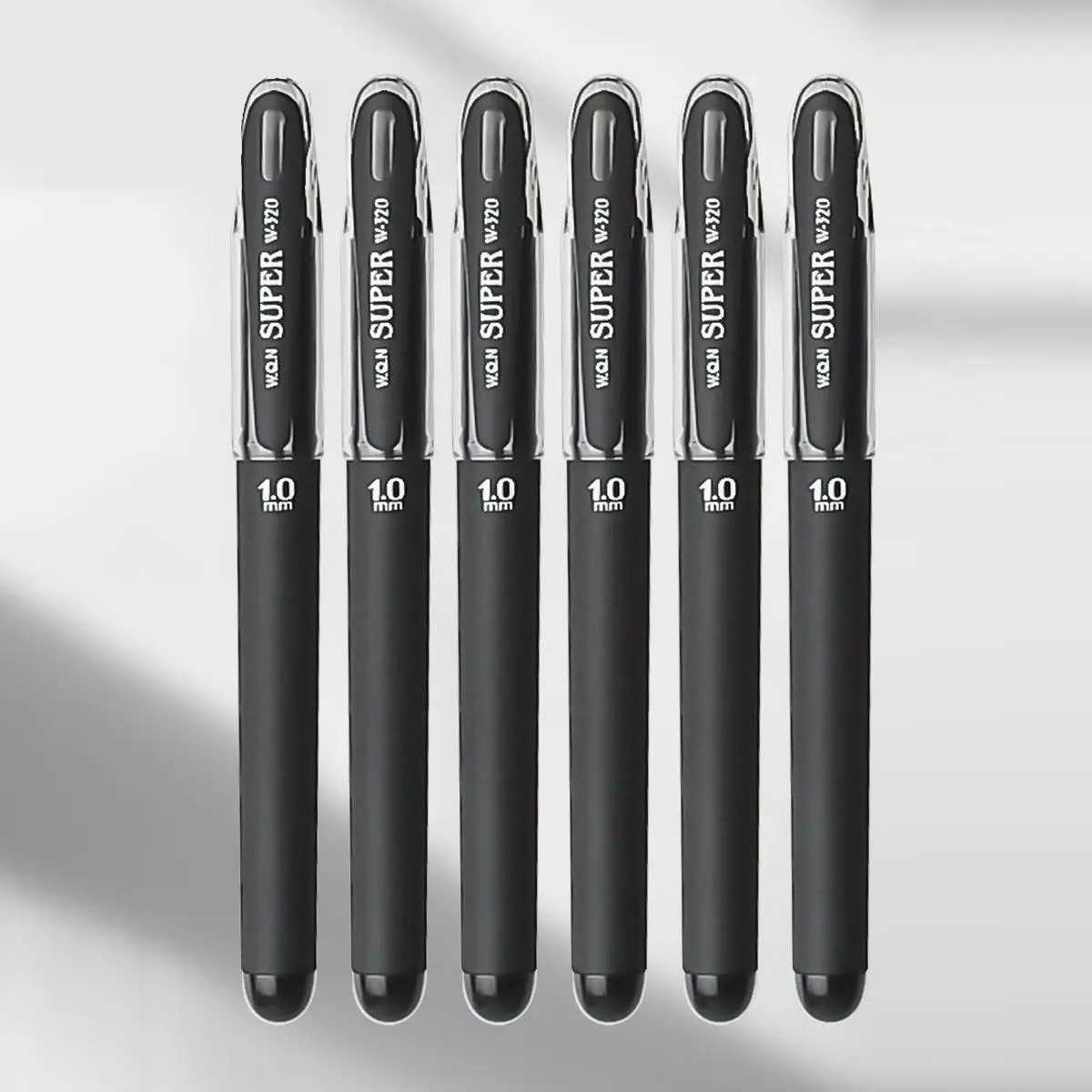 1.0mm Gel Pen, Retractable Gel Pen, Retractable Pens, Black Refill Smooth Writing Pen, Student School Office Stationery Supplies, Back-to-school Season