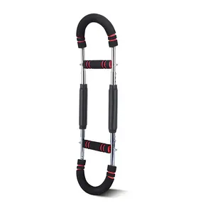 Nauetes Arm Workout Machine Hand Strengthener 60-90LBS Portable  & for Men's Fitness Nauetes Training Home Gym Equipment High Strength Metal Spring & Anti-Slip Foam Handle Adjustable Hand Strengthener Push Up Push Up Stand adjustable  adjustable