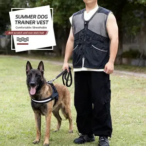 Kangdarpet Outdoor Dog Training Vest, Quick-Dry Breathable Anti-Static Design, Ideal for Dogs & Cats, Perfect for Active Use