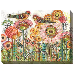 West of the Wind Outdoor Canvas Art Sweet Tweet s 40" x 30"