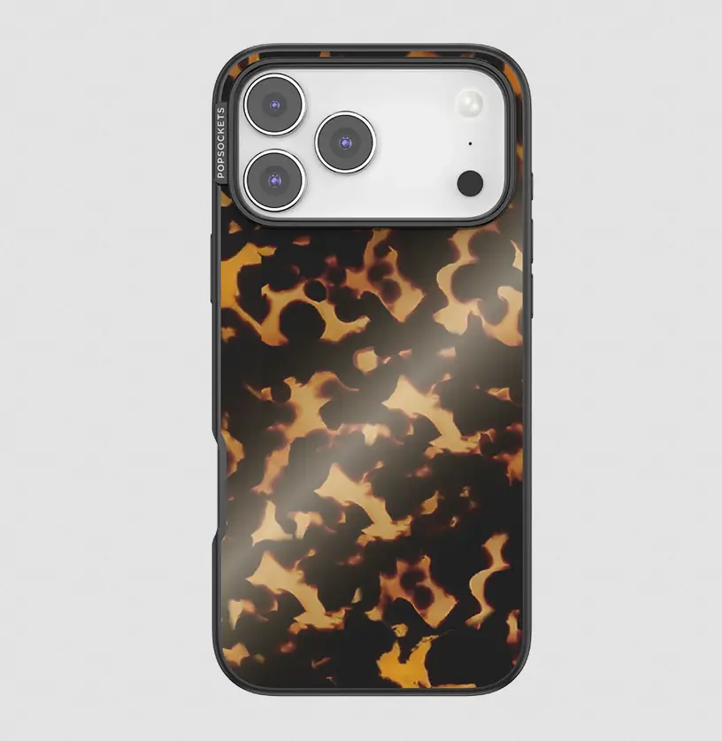 popsockets Mirror Tortoiseshell  iPhone 17 Pro Max MagSafe Case