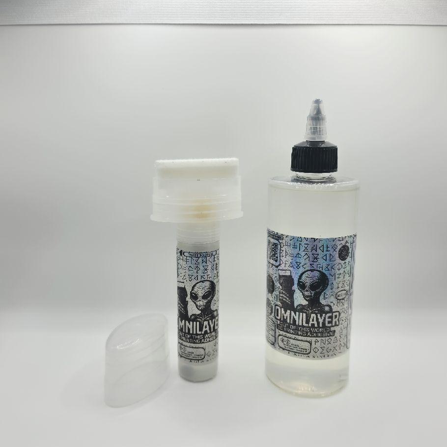 OMNILAYER 3D Printing Bed Adhesive | PLA PETG ABS ASA PC Nylon TPU | Works on PEI Glass Metal | Refillable Applicator | Non-Staining High Temp Formula OMNILAYER 3D Printing Bed Adhesive | PLA PETG ABS ASA PC Nylon TPU | Works on PEI Glass Metal | Refillable Applicator | Non-Staining High Temp Formula