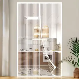 Mesh Fly Screen Door - Automatic Closing, Ventilated Bug Protection for Windows And Doors, Pet-Friendly Design, Easy Installation, Door Access | Screen Door | Durable Mesh Screen