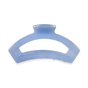 TELETIES - Open Small Hair Clip - Blue Lagoon