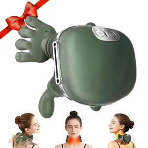 USB Hot Compress Shoulder Neck Massager N7, 6D Realistic Massage, USB Rechargeable, Super Comfortable, Precision Human Touch, 15-Minute Timer