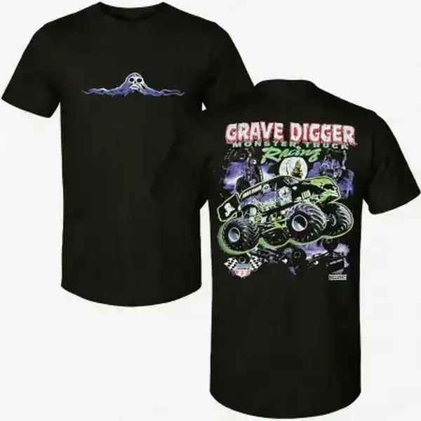 Vintage 1999 Grave Digger Monster Truck T-shirt, Monster Truck Shirt, Monster Jam Fans, Vintage graphic T-shirts for men and women,US sizes S-3XL, 100% cotton, lightweight and breathable, soft and comfortable