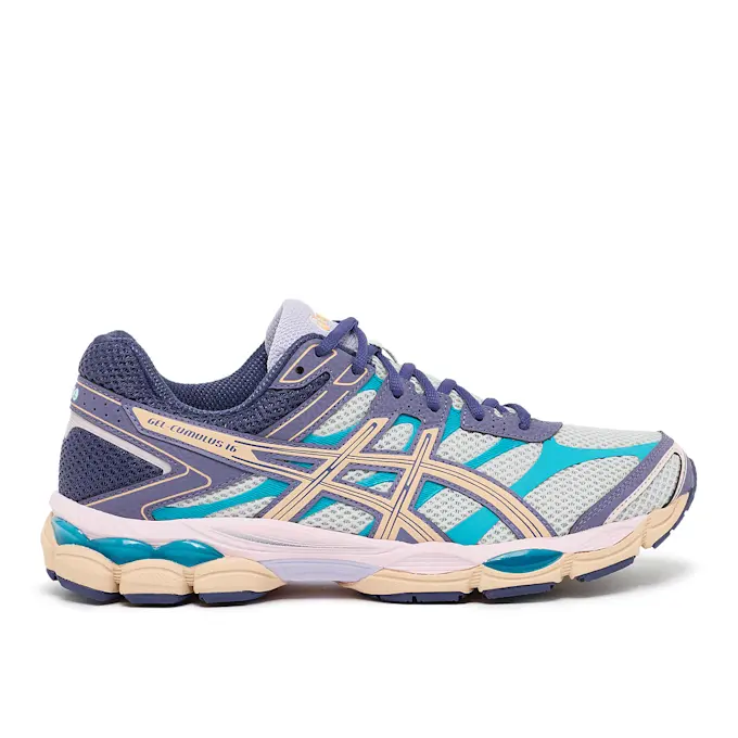 ASICS Gel-Cumulus 16 Purple Cloud Grey Bisque 1203A763-020 Men's Fashion Sneaker New