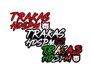 TRAKAS HDSPM Vinyl Sticker Set – All-Season, Durable 3-Piece Decal Pack Decor Decorative Multicolor Stylish Car Merch Vehicle Exterior Decoration