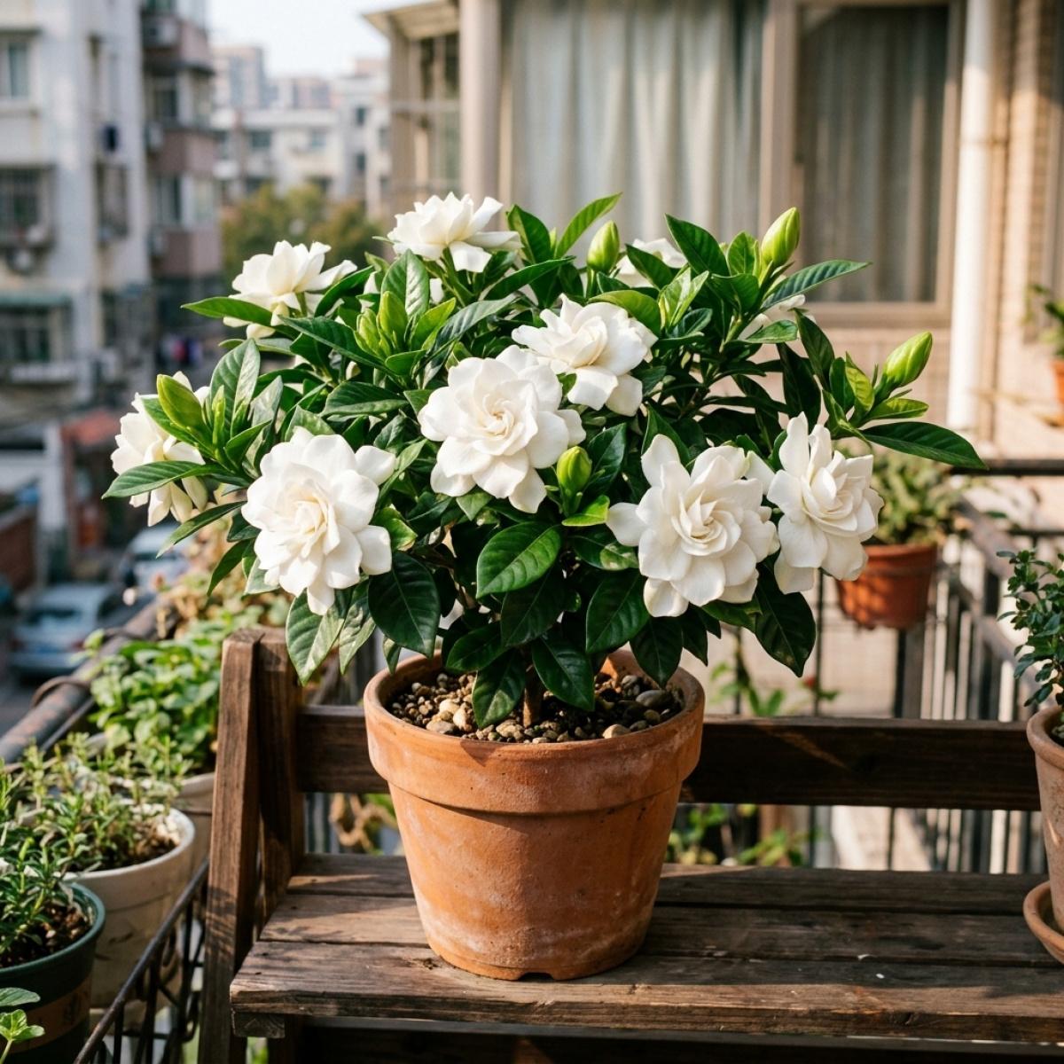 Gardenia Flower Seeds for Planting Indoor Outdoor Balcony Decoration High Survival Rate Fragrant White Bloom Seeds for Home Garden
