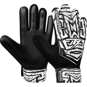 Soccer Goalkeeper Gloves for  Boys  Youth, Funky Football Goalie Gloves Anti Slip 4mm Latex Palm with  Grip