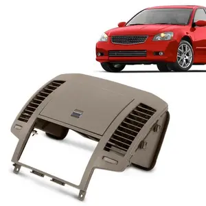 Fit For 05-06 Nissan Altima Dash Radio Center Air Vent Trim Bezel Storage Brown