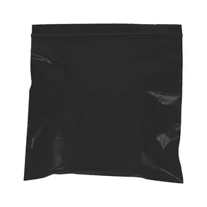 Box Partners PB3670BK 12" w x 15" l 2 Mil Black Reclosable Poly Bags - Pack of 1000, Ideal for Code Parts, Inventory Storage, Keeping Products Free from Dirt and Moisture