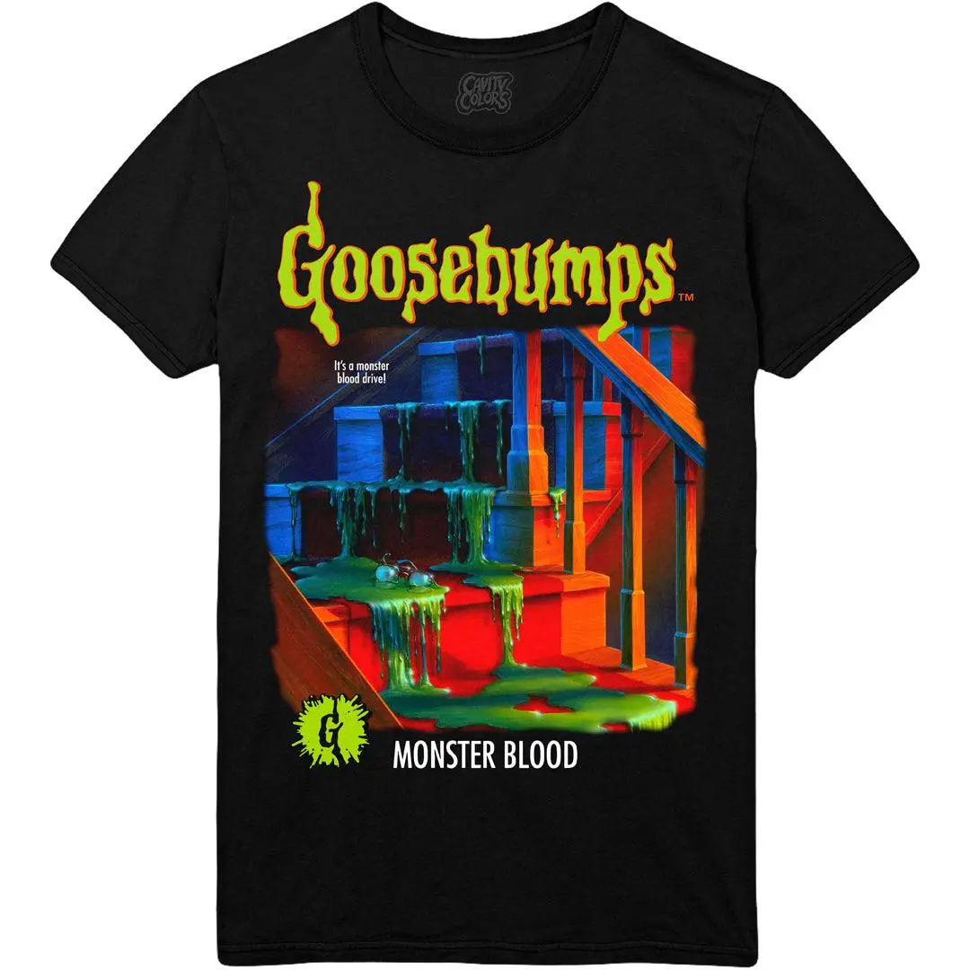 GOOSEBUMPS MONSTER BLOOD T-SHIRT, HALLOWEEN GIFTS, GIFT IDEAS