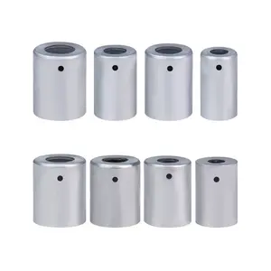 100pcs Crimp Ferrule Sleeve Car Air Conditioning Reduced Barrier Hose R134