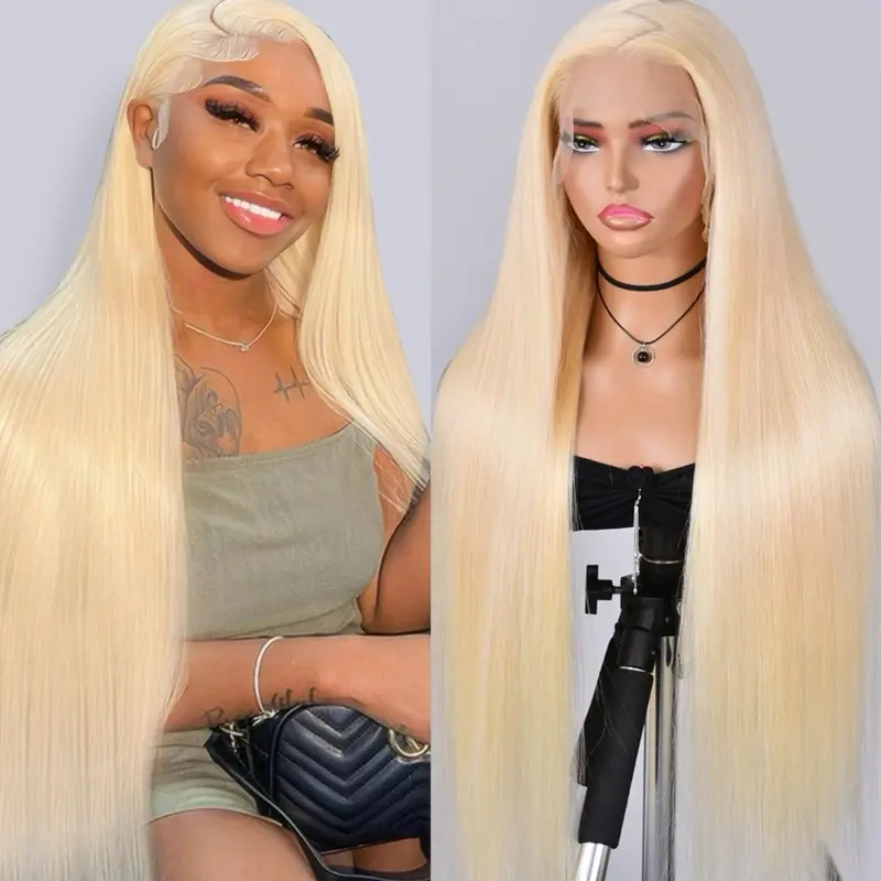 30 Inch 613 13x6 Lace Front Wig Human Hair 250 Density  display picture 2