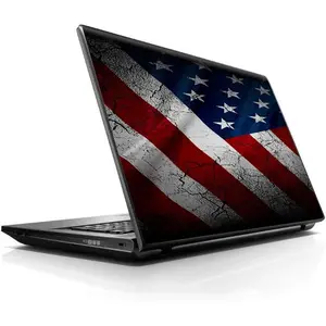 15 15.6 inch Laptop Notebook Skin vinyl Sticker Cover Decal Fits 13.3" 14" 15.6" 16" HP Lenovo Apple Mac Dell Compaq Asus Acer/American Flag distressed