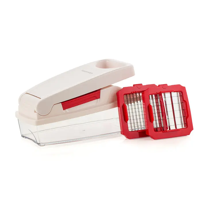 Tupperware® Super Dicer | 3‑Blade Food Chopper | 5‑Piece Set Tupperware® Super Dicer | 3‑Blade Food Chopper | 5‑Piece Set