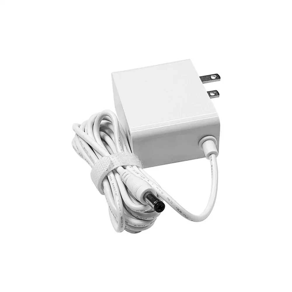 36W 24V 1.5A Power Supply US Wall Plug 100-240V AC to DC Adapter, 5.5mm x 2.1mm Barrel Jack, 1.2m/3.93ft Cord for LED CCTV Cameras DC Pump, Male-to-Female Design & More