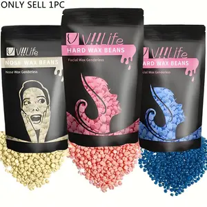 Oakeer 50g/100g Painless Hair Removal Wax Beans - Long-Lasting Smoothness for Body, Face, Brazilian & Legs - Quick & Easy At-Home Kit - Suits Sensitive Skin Body Care