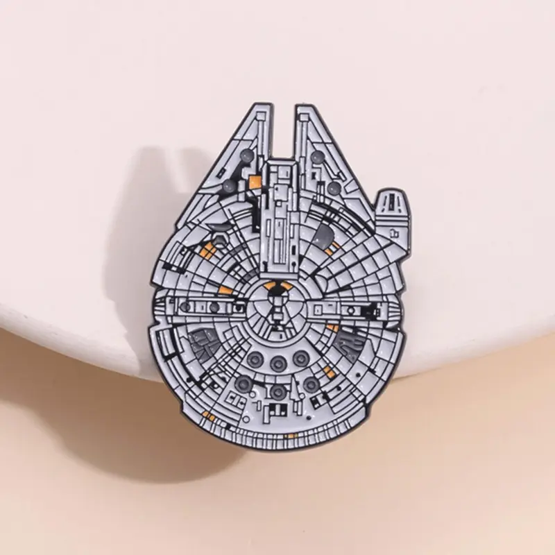 Cartoon Dirigible Design Brooch, Cute Cartoon Design Brooch, Fashion Accessories for Women & Men, Trendy All-match & Exquisite Brooch for Birthday Gift, Flower Brooch, Alloy Brooch Pin, Lapel Brooch, Jewellery