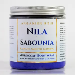 Nila Sabounia Made with Pure Moroccan Nila, argan, organic sunflower oil