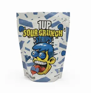 NEW! 1UP Sour Crunch Freeze-Dried Strips – Explosive Sour + Next-Level Crunch - 3.0 oz