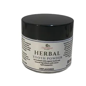 Sirod Naturals Herbal Tooth Powder for Natural Oral Care and Fresh Breath