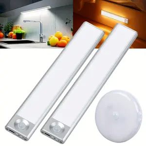 Wireless Motion Sensor Cabinet Lights: Smart LED Strips For Kitchen, Bathroom, And More Father's Day gift