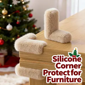 Clear Safety Corner Edges Protector, 10pcs Transparent Anti-collision Furniture Protector Pad, Anti-Collision Furniture Sharp Corner Bumper, Corner Protectors