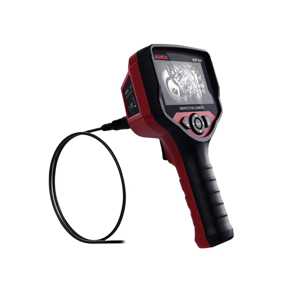 Launch VSP-828 Portable Video Scope, CMOS Sensor Handheld Device for Narrow Space Inspection with Video/Audio Capture