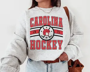 Carolina Hurricane Sweatshirt Vintage Carolina Hurricane Hurricanes Sweater Hurricanes T-shirt Hockey Fan Shirt Vintage Carolina Hockey