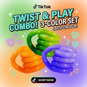 Twist Me Tranquil Series Fidget Toy, Silent Multi-Function Stress Relief Toy for Kids & Adults, Fun Desk Toy